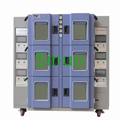 IEC 60068-2-78 Sześciostrefowa komora do testów wilgotności o wysokiej i niskiej temperaturze