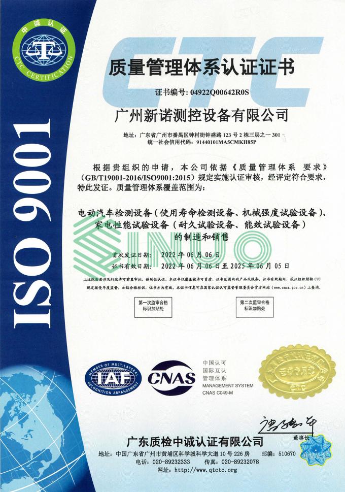 najnowsze wiadomości o firmie Sinuo pomyślnie przeszedł certyfikację systemu zarządzania jakością ISO9001: 2015  1