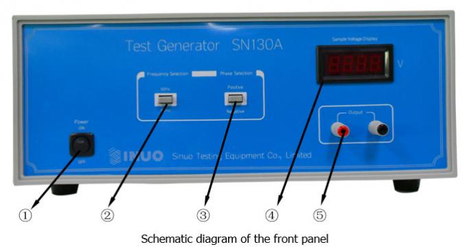 IEC 60950 Klauzula 2.3.5 Sprzęt informatyczny 5 Test bezpieczeństwa Generator 130A 0