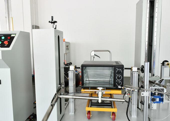 IEC 60335-2-6 System testowania wytrzymałości drzwi piekarników domowych Sterowanie PLC 0