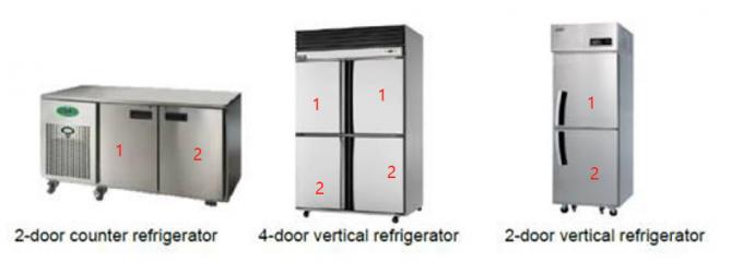IEC60335-2-24 4-stanowiskowy system testowania wytrzymałości drzwi lodówki i szuflady 0