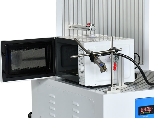 Klauzula 18 Sprzęt do testowania wytrzymałości drzwi kuchenki mikrofalowej IEC 60335-2-25 1