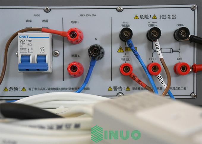 IEC 62368-1, punkt 5.4.5.2 Tester bezpieczeństwa elektrycznego 1