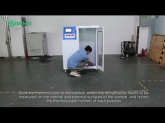 IEC 60598-1 Urządzenie do testowania trwałości termostatu do sterowania PLC do pomiaru temperatury