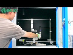 IEC 60335-1 Urządzenie do badań płomienia igły do badań łatwopalności i odporności na ogień materiałów