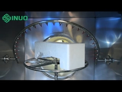 Kod IP IEC 60529 IPX3~IPX6 Próbka wodoodporności w komorze badawczej z oscylującą rurą i dyszką odrzutową