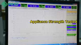 IEC 60335-2-17 Maszyna do badania wytrzymałości na rozciąganie Siła 2KN do testów mechanicznych i materiałowych
