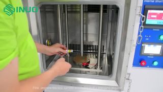 Test ryzyka eksplozji baterii! Symulacja wewnętrznego zwarcia IEC 62133