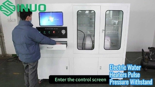 Maszyna do testowania wytrzymałości na ciśnienie impulsowe elektrycznych podgrzewaczy wody