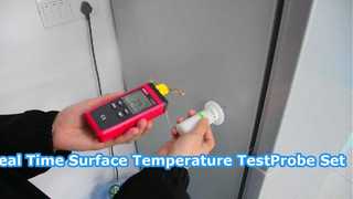 Zobacz temperaturę powierzchni w czasie rzeczywistym! | Demo sondy temperatury powierzchni IEC 60335-2-6