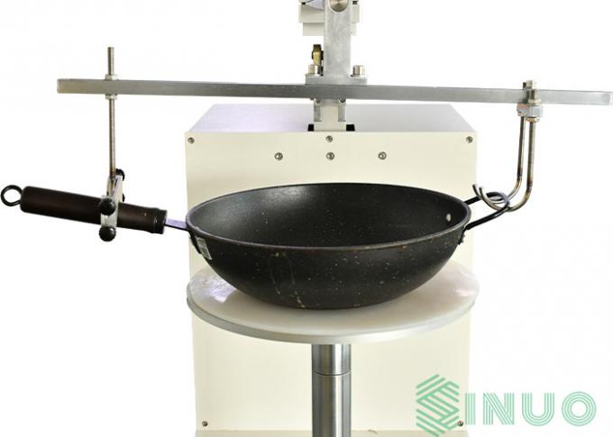 BS EN 12983-1 Tester zmęczenia uchwytu do naczyń kuchennych do testu deformacji uchwytu lub testu luzu 0